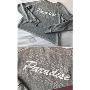 AE gray Paradise Crewneck Small